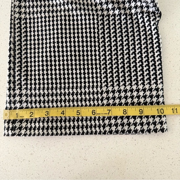 NY&C 7th Avenue Houndstooth Wide Leg Pants Size L - Picture 13 of 15